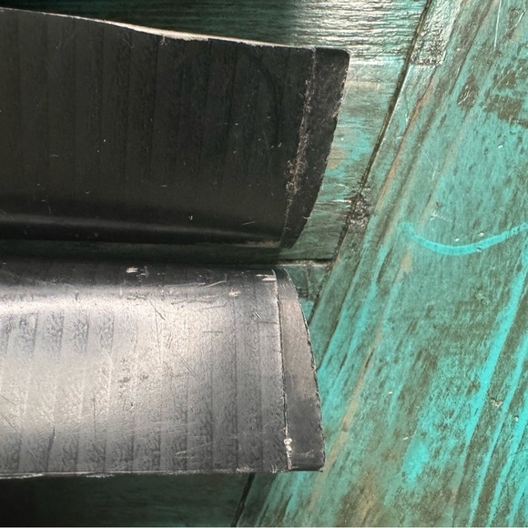 Vintage 725 Originals Black Chunky Heeled Loafers Size 9 - Picture 13 of 15